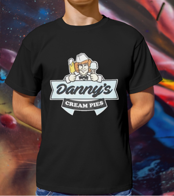 Danny Duncan Danny's Cream Pies Ice Cream Character T-Shirt
