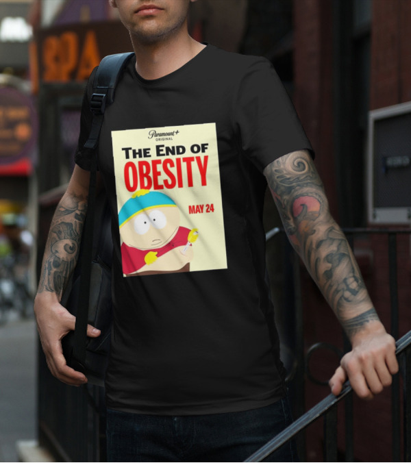 Paramount Original The End Of Obesity May 24 Featuring Iconic Cartoon Character T-Shirt
