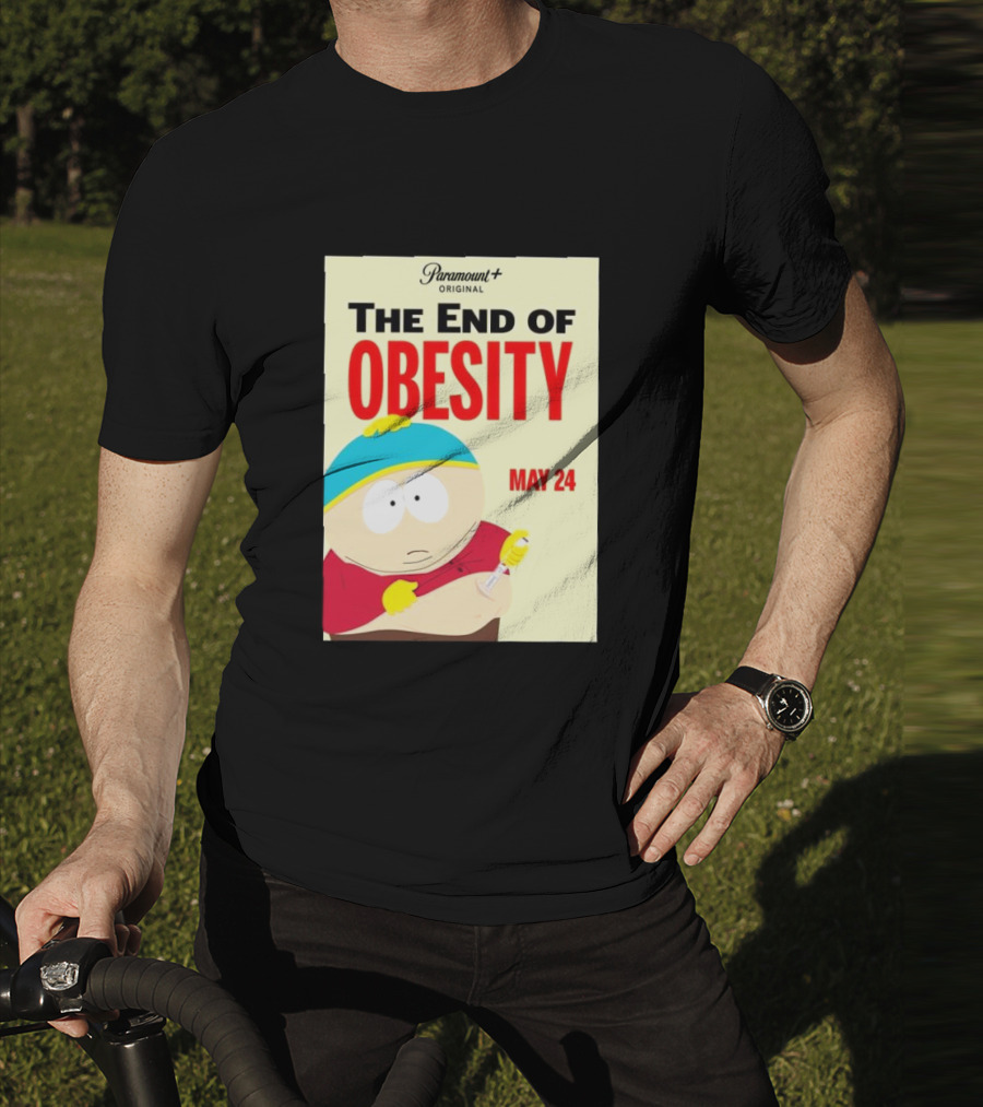 Paramount Original The End Of Obesity May 24 Featuring Iconic Cartoon Character T-Shirt