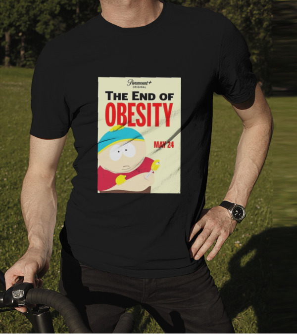 Paramount Original The End Of Obesity May 24 Featuring Iconic Cartoon Character T-Shirt