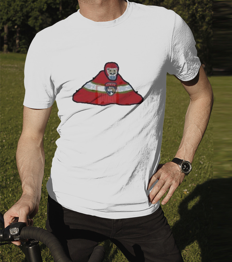 Florida Panthers Hockey Blob Sergei Bobrovsky T-Shirt