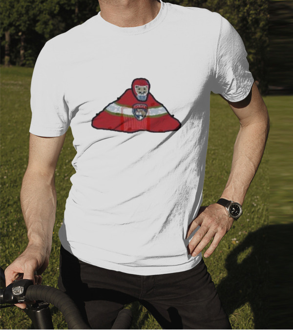 Florida Panthers Hockey Blob Sergei Bobrovsky T-Shirt