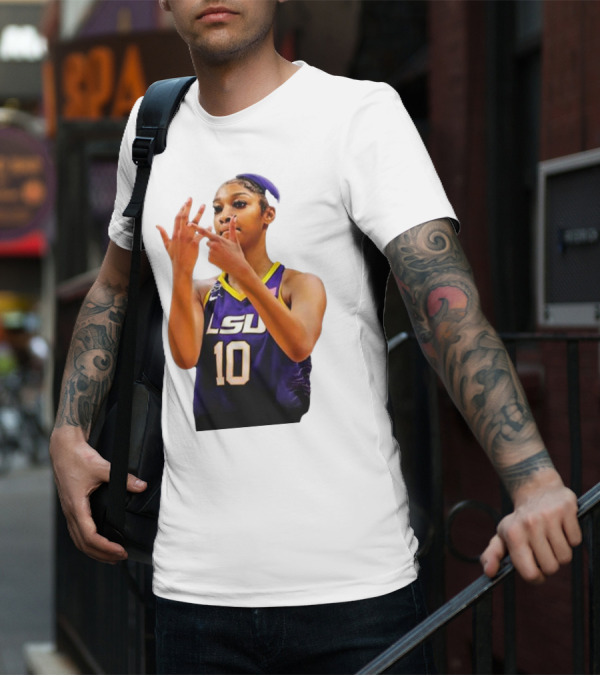 Angel Reese 10 LSU Ring Me T-Shirt