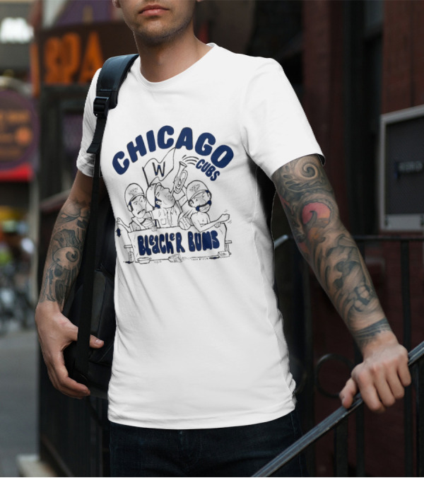 Chicago Cubs Bleacher Bums Tri-Blend T-Shirt