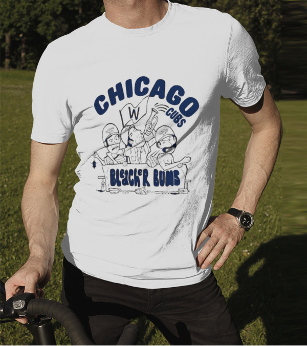 Chicago Cubs Bleacher Bums Tri-Blend T-Shirt