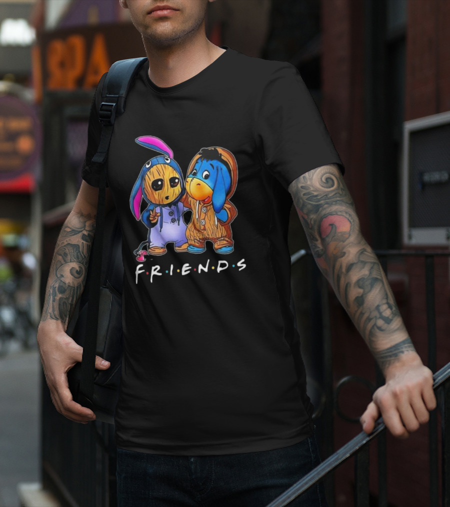 Groot Eeyore Friends Best Buddies Forever T-Shirt