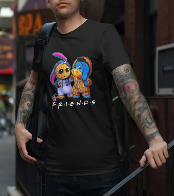 Groot Eeyore Friends Best Buddies Forever T-Shirt