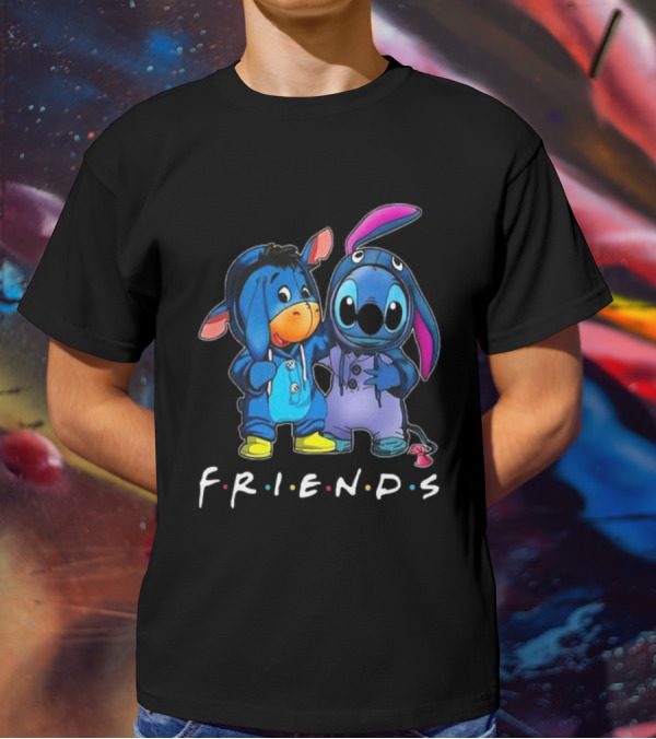Eeyore Stitch Best Friends For Life F.R.I.E.N.D.S T-Shirt