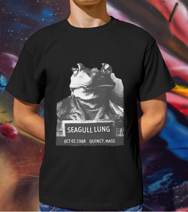Mrballen Wearing Seagull Lung Oct 01 1988 Quincy Mass T-Shirt