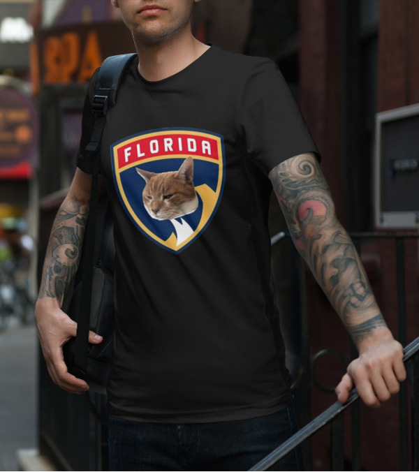 Paul Maurice Florida Cat NHL T-Shirt