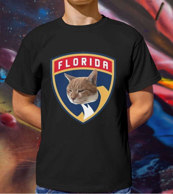 Paul Maurice Florida Cat NHL T-Shirt