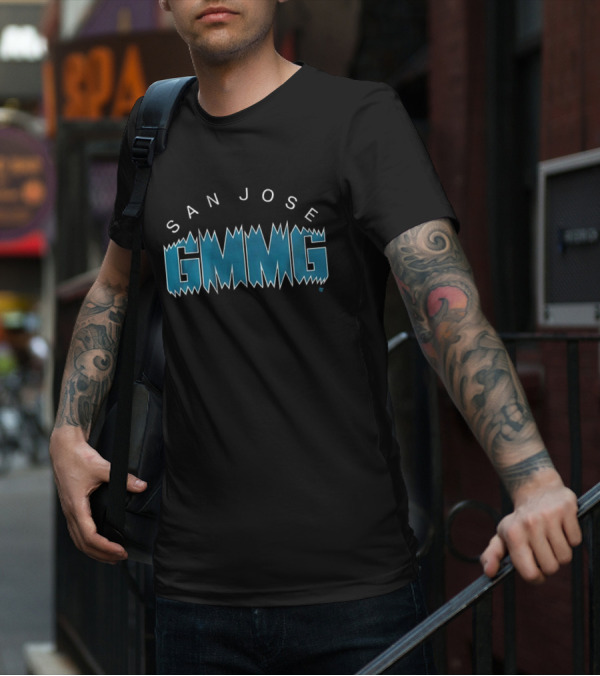 San Jose GMMG Bold Text Urban T-Shirt