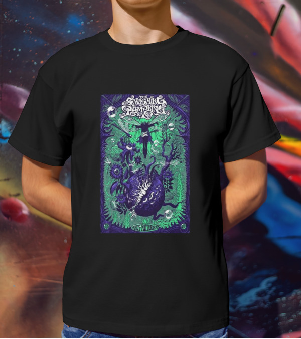 The Smashing Pumpkins Gothic Rotterdam Ahoy Psychedelic T-Shirt