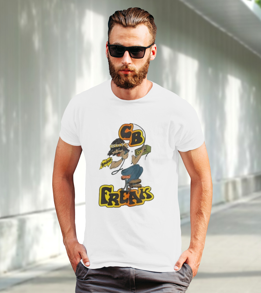 CB FREAK Breaker Trucker CB Radio Enthusiast T-Shirt