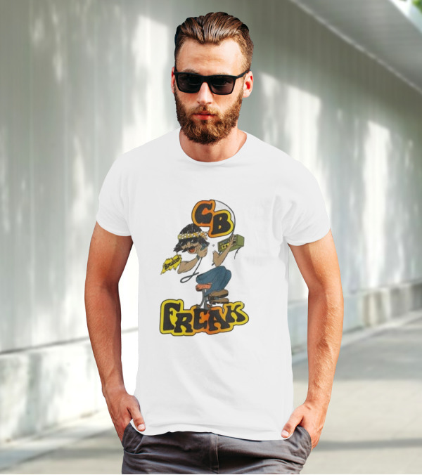 CB FREAK Breaker Trucker CB Radio Enthusiast T-Shirt