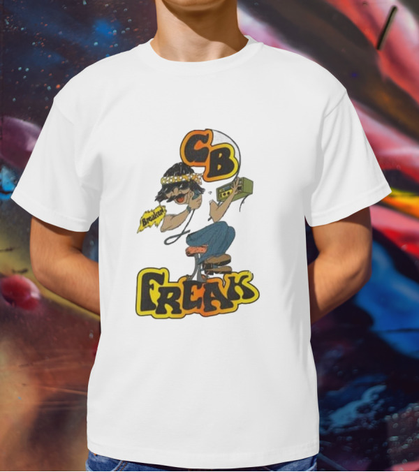 CB FREAK Breaker Trucker CB Radio Enthusiast T-Shirt