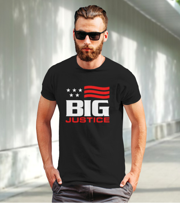 BIG JUSTICE American Flag T-Shirt