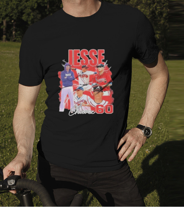Braves Jesse Chavez 60 T-Shirt