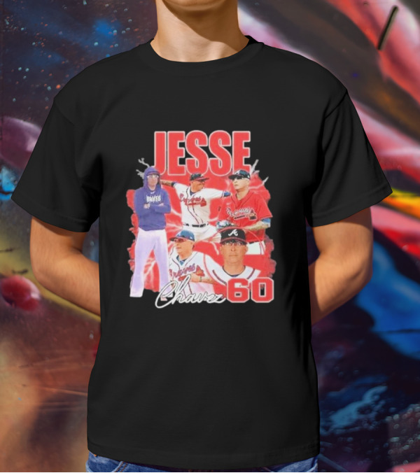 Braves Jesse Chavez 60 T-Shirt
