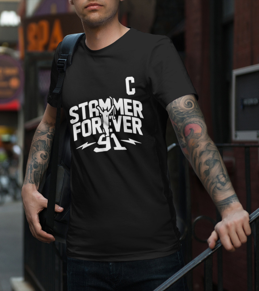 Stammer Forever 91 Hockey Captain Tribute Thank You Stammer T-Shirt