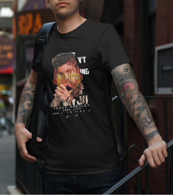 Can’t Help Falling In Love Elvis Presley 1935-1977 Thank You For The Memories T-Shirt