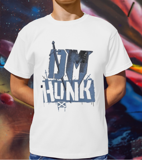 DM Hunk Sword Elements Drew Mcintyre Ringer T-Shirt
