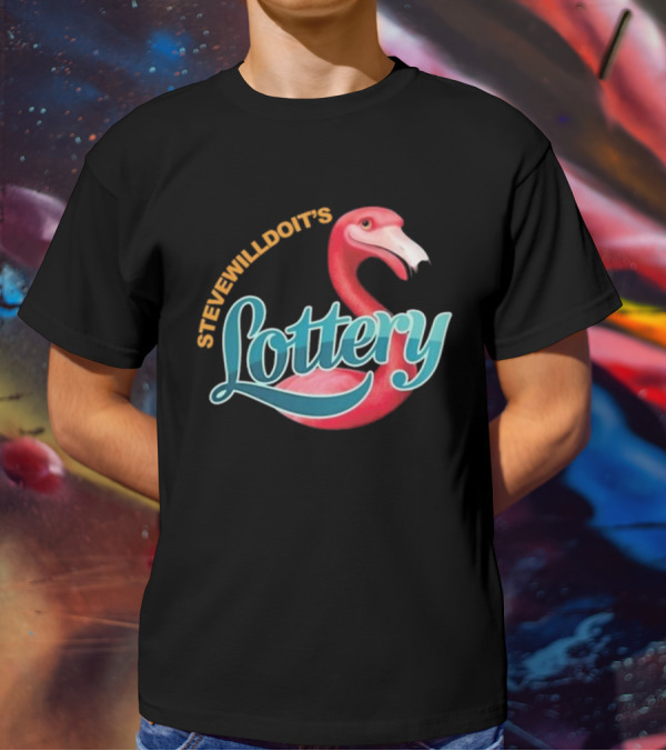 Stevewilldoit’s Lottery Flamingo T-Shirt