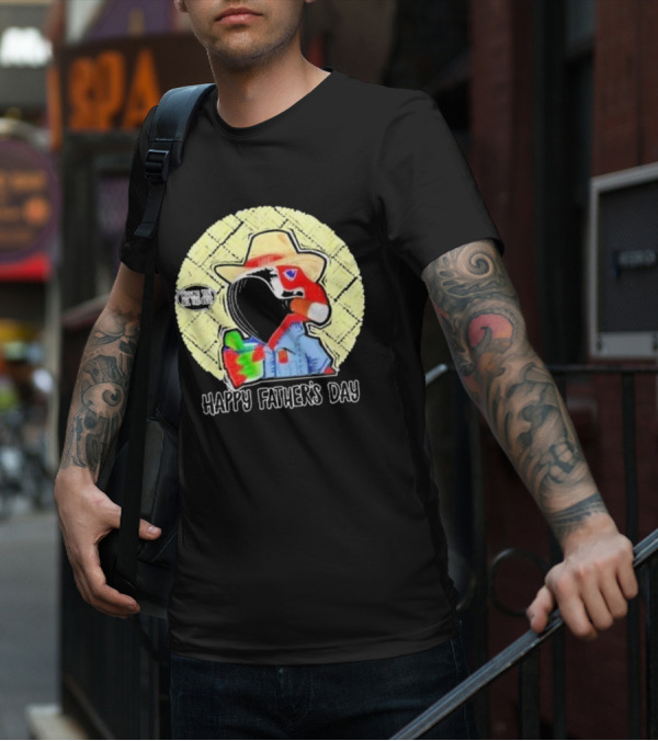 Happy Father’s Day Wishing You All The Best Toucan Hat And Drink T-Shirt