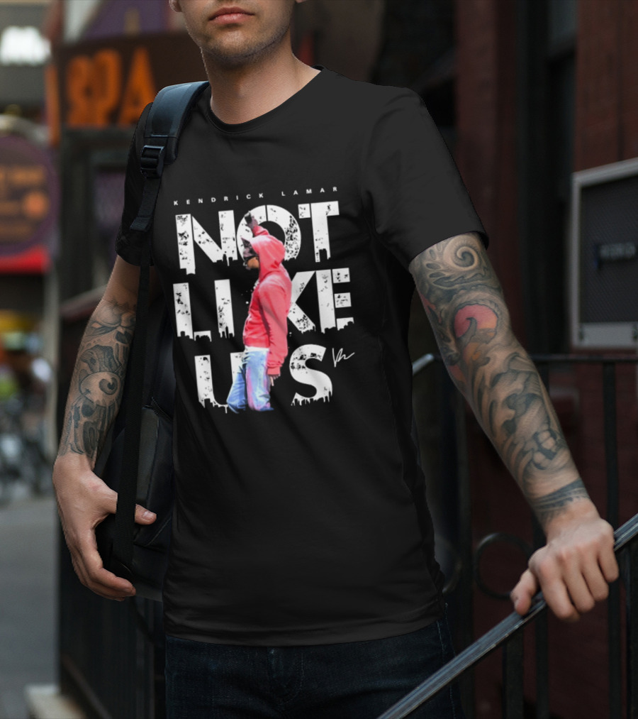 Kendrick Lamar Not Like Us Signature Hoodie Cityscape T-Shirt