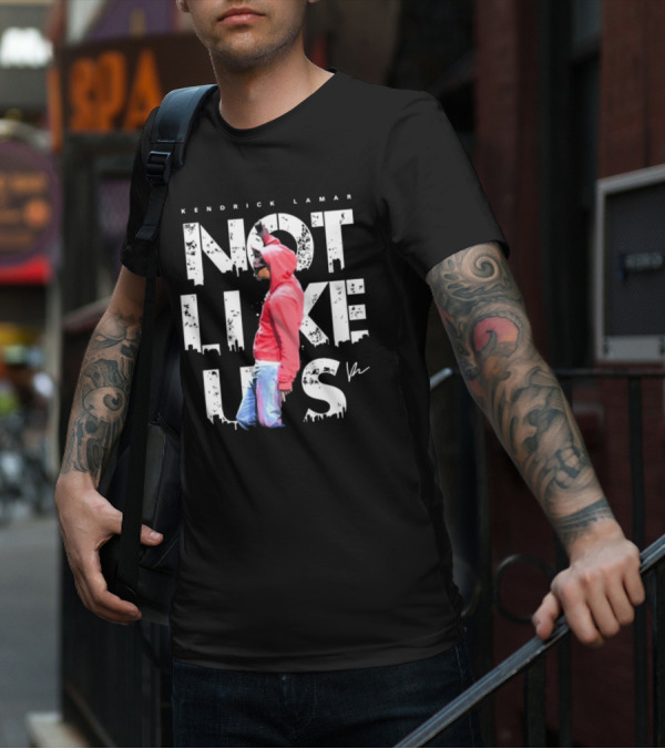 Kendrick Lamar Not Like Us Signature Hoodie Cityscape T-Shirt