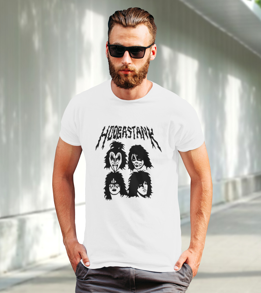 Hoobastank Meets Kiss Makeup Rock T-Shirt