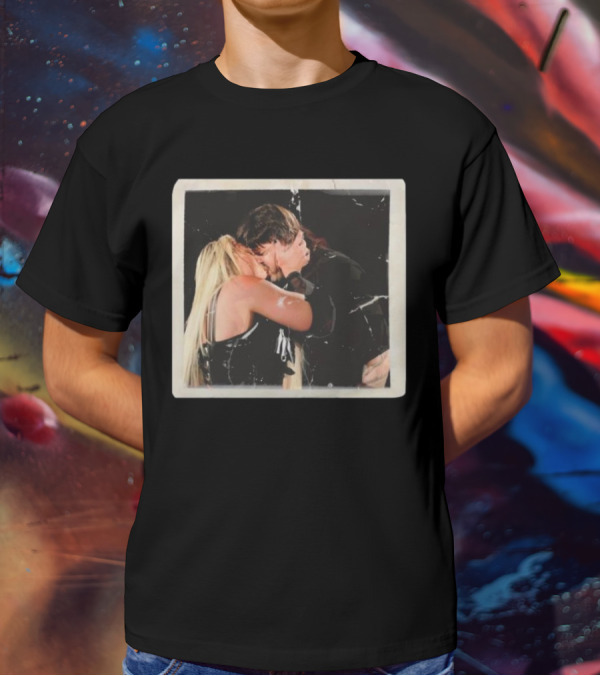 Liv Morgan Dominik Mysterio Candid Kiss Moment T-Shirt