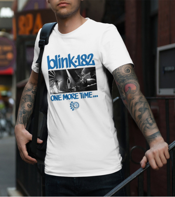 Blink-182 One More Time Concert Photo T-Shirt