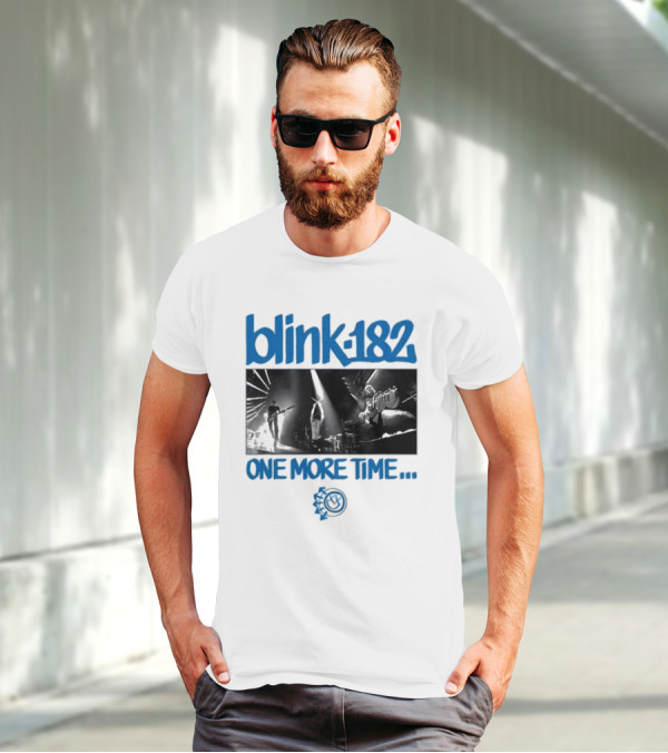 Blink-182 One More Time Concert Photo T-Shirt