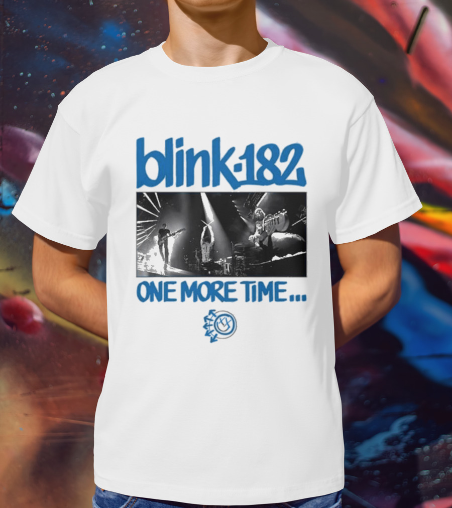 Blink-182 One More Time Concert Photo T-Shirt