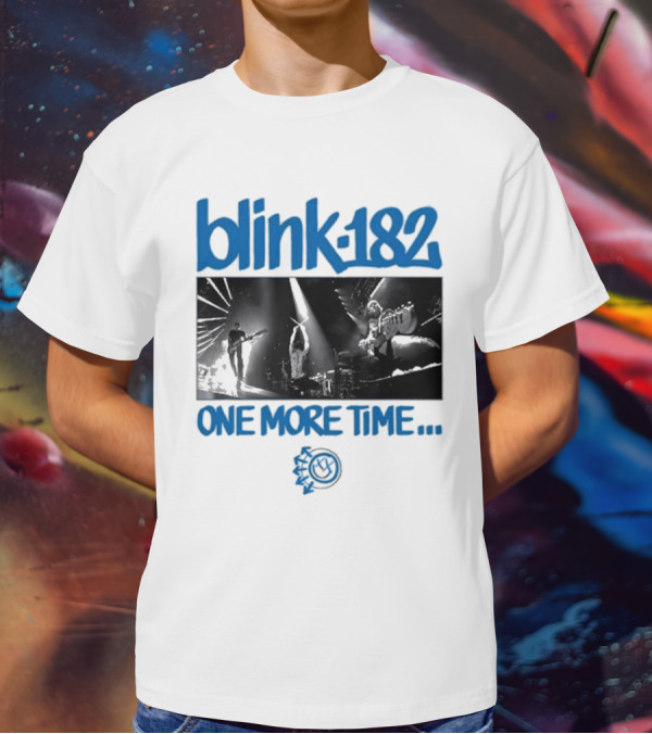 Blink-182 One More Time Concert Photo T-Shirt
