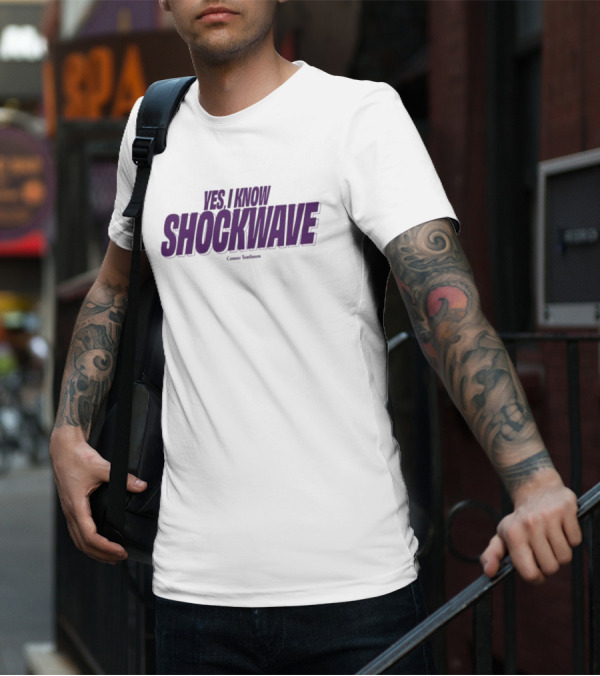 YES I KNOW SHOCKWAVE Connor Tomlinson Midweight T-Shirt