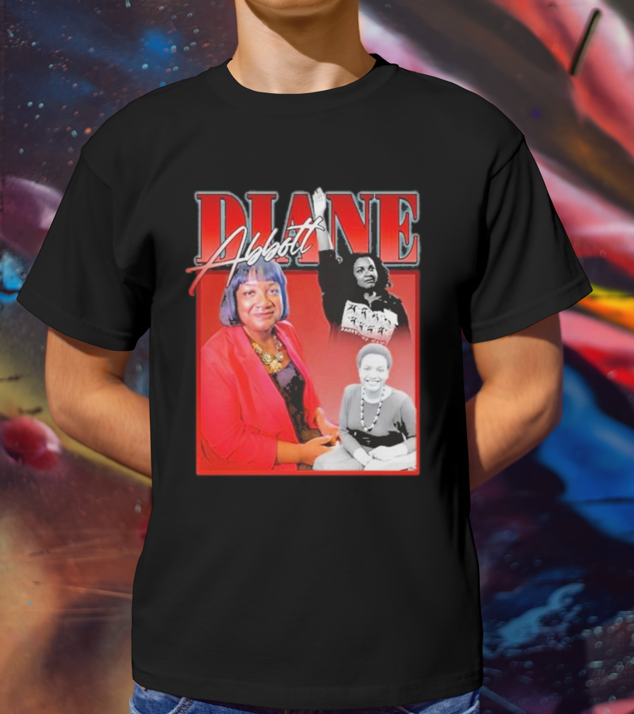 Diane Abbott Empowerment Portrait Collage T-Shirt