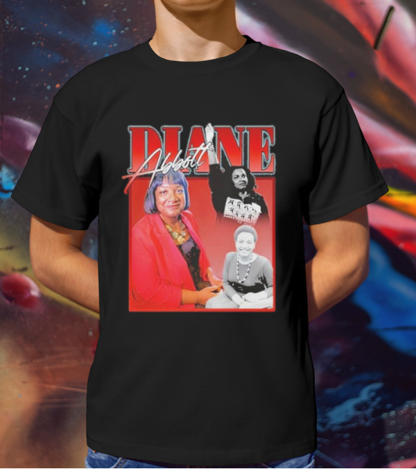 Diane Abbott Empowerment Portrait Collage T-Shirt