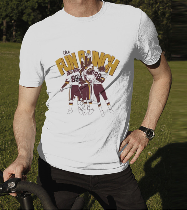 The Fun Bunch Rick Doc Walker Football T-Shirt