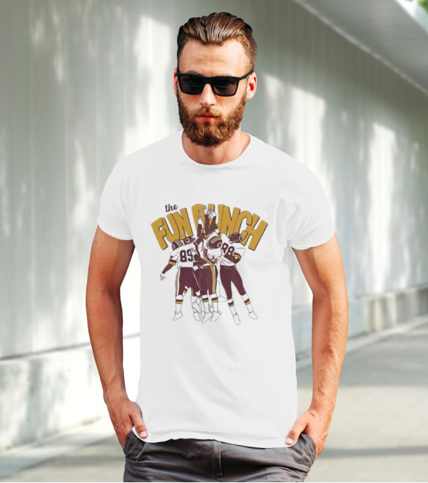 The Fun Bunch Rick Doc Walker Football T-Shirt