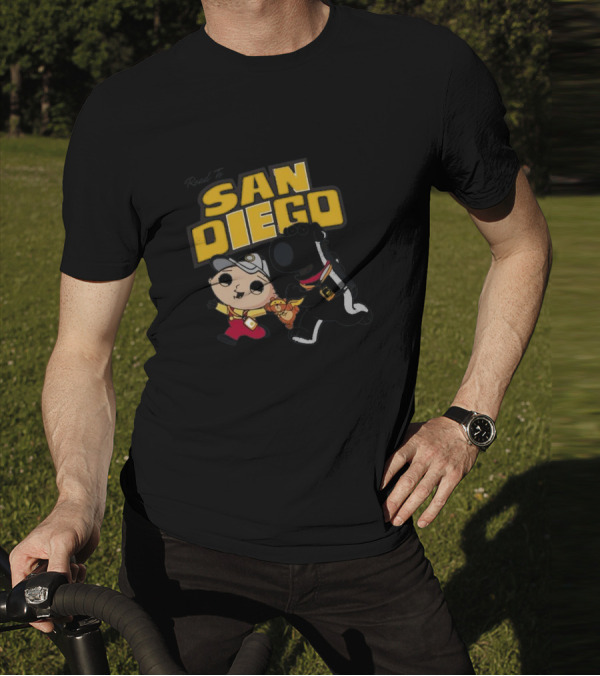 Road To San Diego Family Guy Inspired Stewie And Brian Adventure T-Shirt