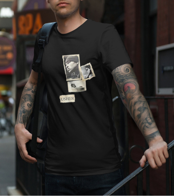 Usher Confessions Album Collage T-Shirt