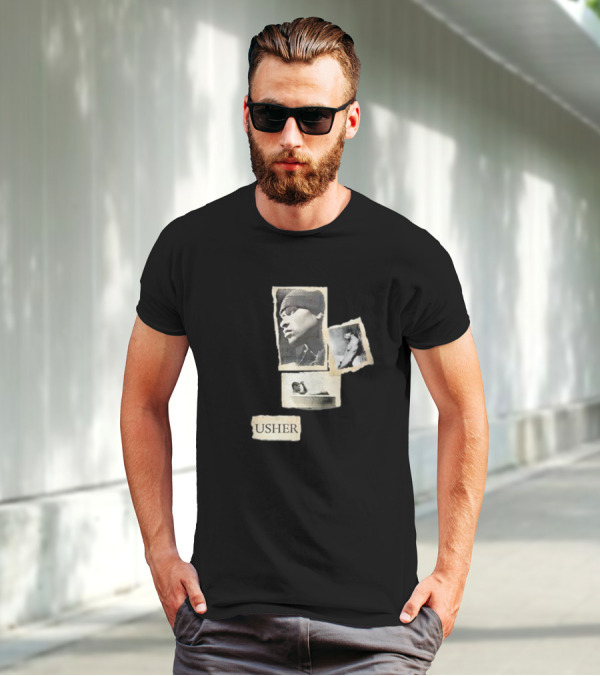 Usher Confessions Album Collage T-Shirt