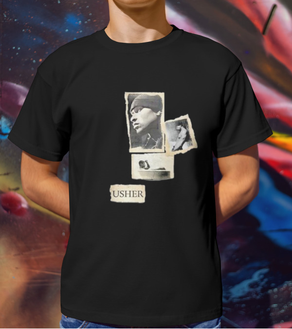 Usher Confessions Album Collage T-Shirt