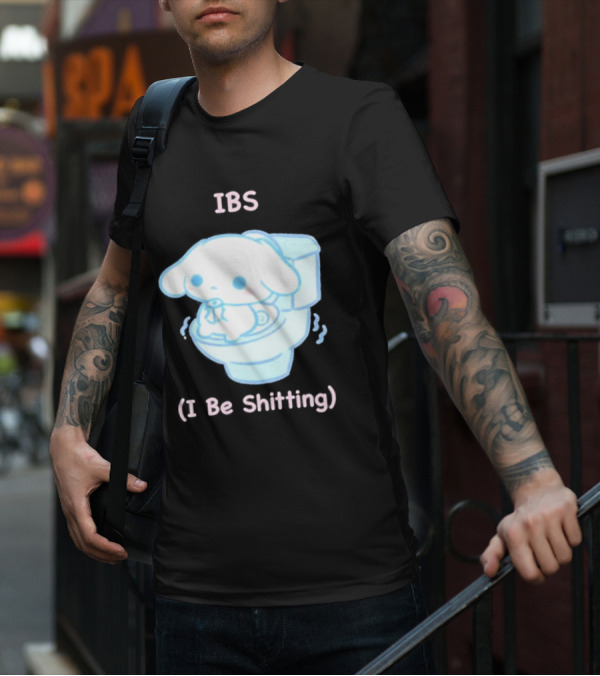 IBS I Be Shitting Cinnamoroll Toilet Humor T-Shirt
