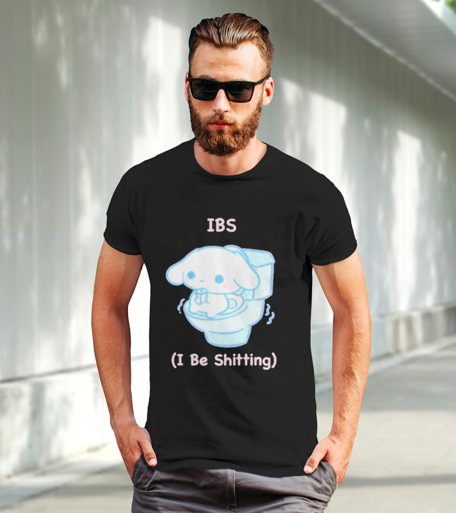 IBS I Be Shitting Cinnamoroll Toilet Humor T-Shirt