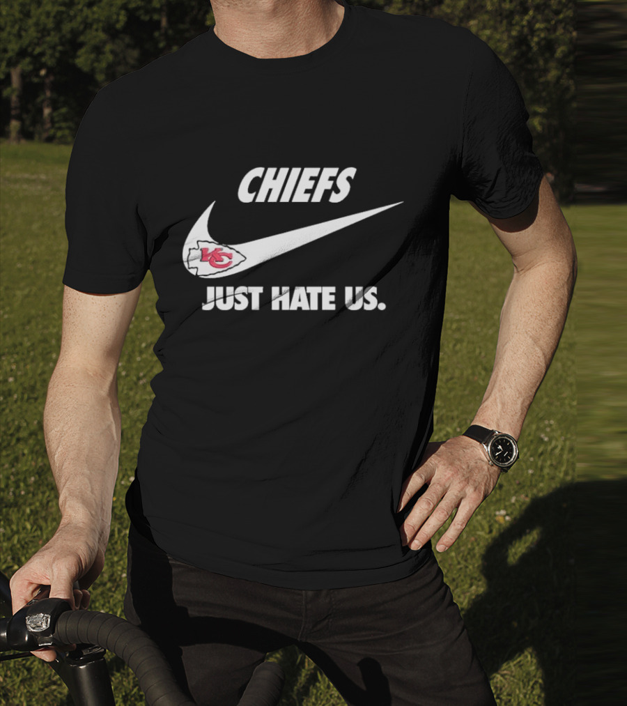 CHIEFS KC Just Hate Us T-Shirt