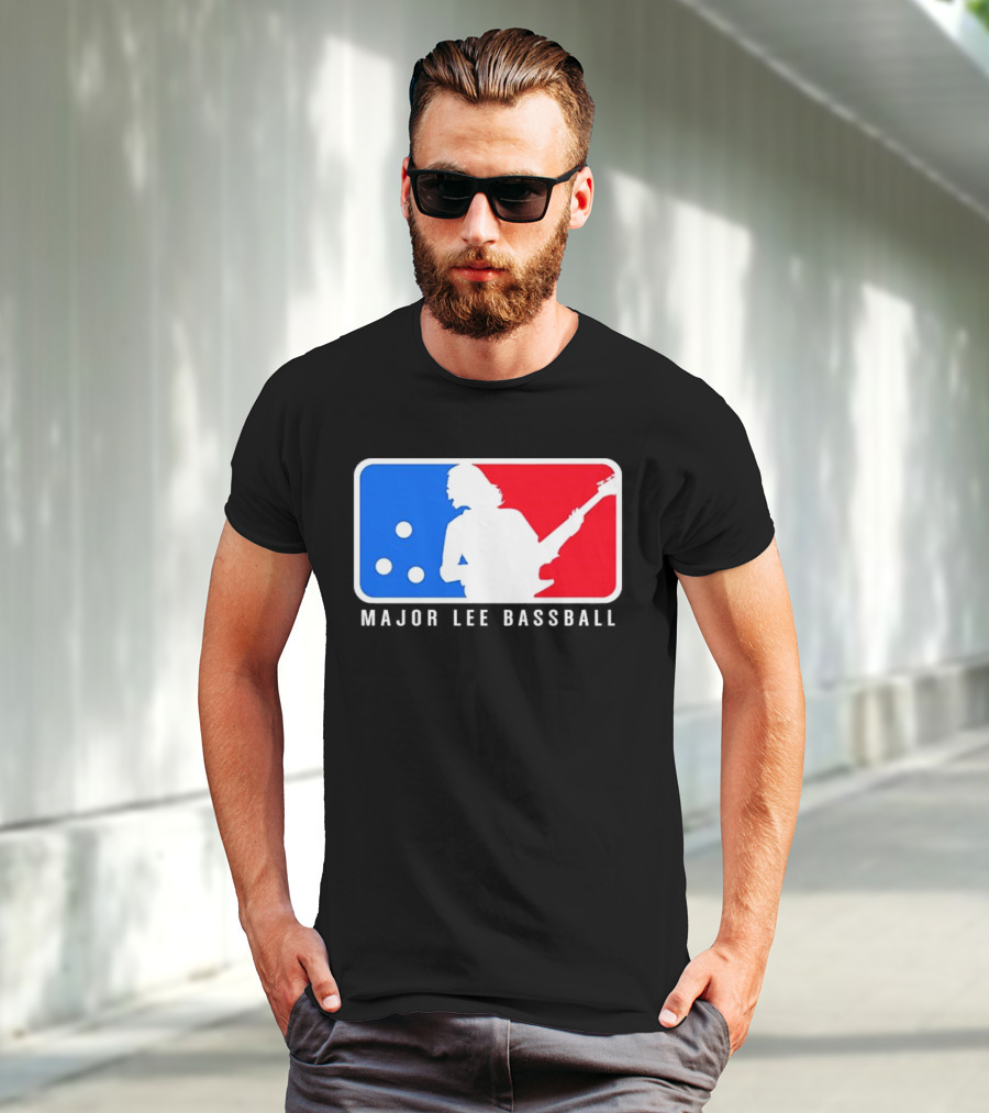 MAJOR LEE BASSBALL Bass Guitar T-Shirt