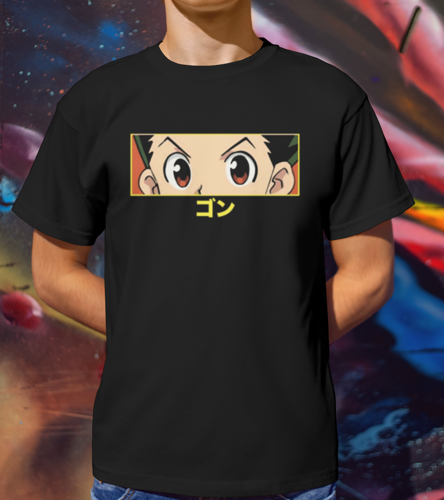 Gon Eyes Hunter X Hunter Anime Manga Face T-Shirt